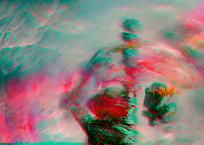 Rainbow Robot Space Ice captured through the lens of Jan von Holleben